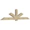 Ekena Millwork Kennewick Rough Sawn Timber Gable Bracket, Douglas Fir, 108"W x 27"H x 4"D x 6"F, 6/12 Pitch GBW108X27X0406KEN00RDF - alternate 3